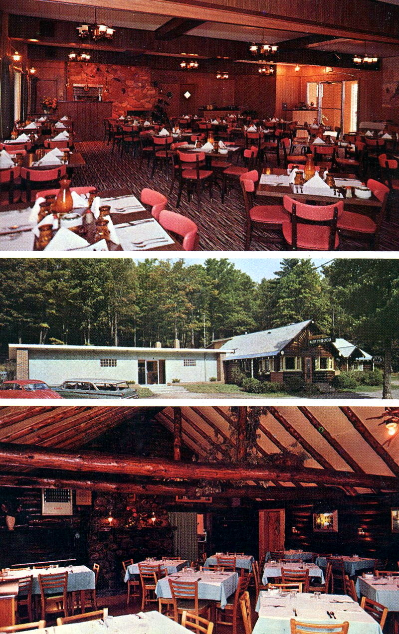 Barrel + Beam (Northwoods Supper Club) - Postcard (newer photo)